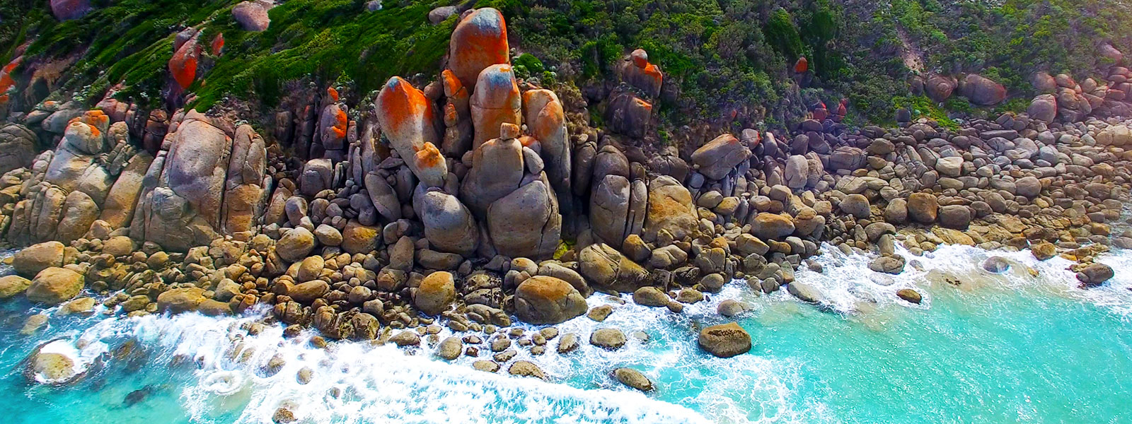 Trekking Wilson promontory Australia