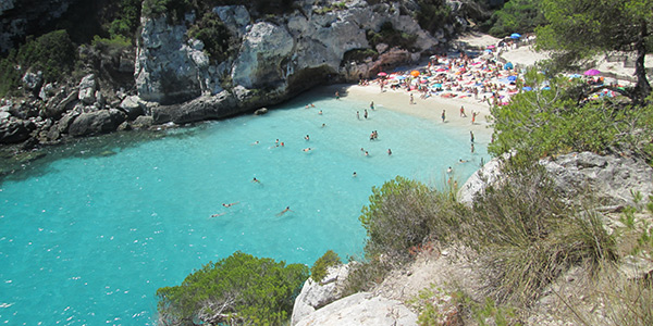 Vacanze a Minorca: le 7 spiagge che devi vedere - Cala Macarrelleta