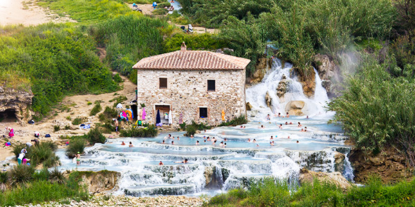 Cascate del Mulino - Saturnia, Toscana