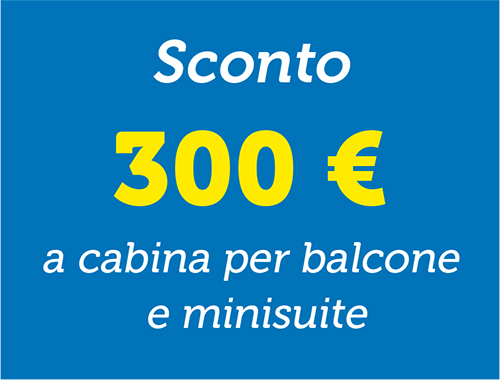 Sconto 300€ - Spesa vista mare